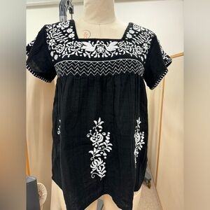 Brand new Sigrid Olsen Beach to Bistro fiesta top